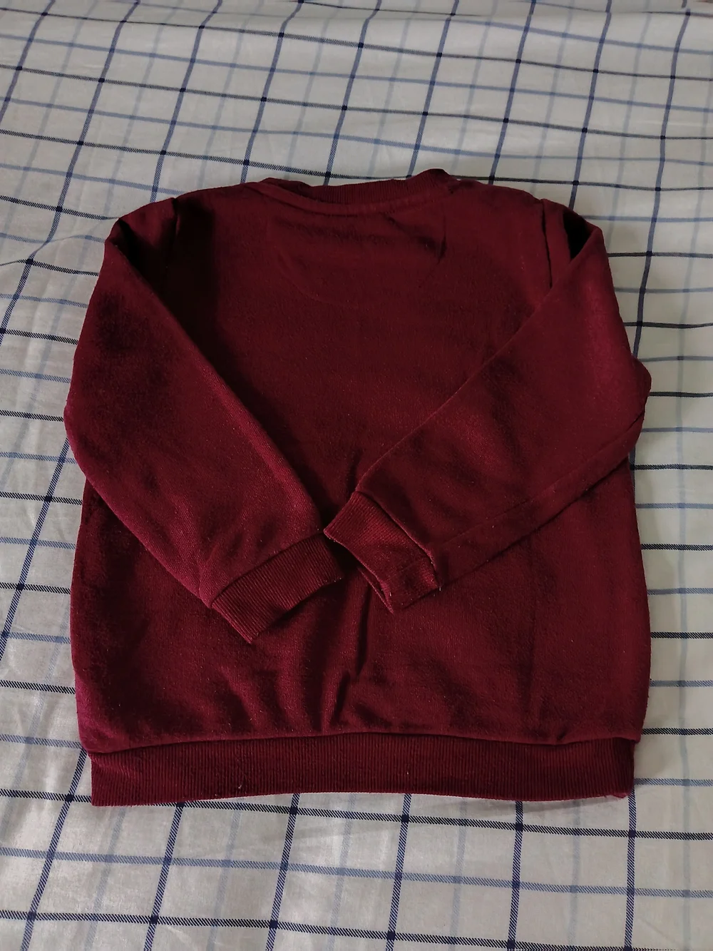Primark Kids Burgundy 'New York City' Long Sleeve Sweatshirt Size 3/4 Years